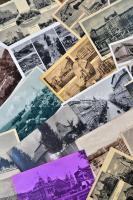 107 db RÉGI történelmi magyar városképes lap, vegyes minőség; főleg magyar érdekesebb darabokkal / 107 old historical Hungarian town-view postcards, mixed quality; mostly Hungarian with interesting ones