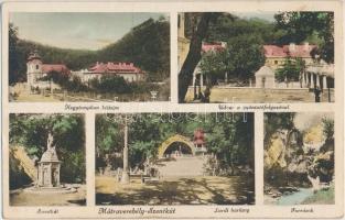 13 db VEGYES magyar városképes lap / 13 mixed Hungarian town-view postcards