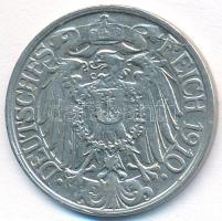 Német Birodalom 1910F 25pf Ni T:2-
German Empire 1910F 25 Pfennig Ni C:VF