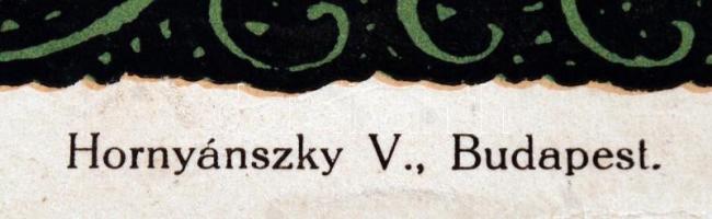 1919 Horthy Miklós kormányzó(1868-1957) Budapestre való bevonulása alkalmából kiadott emléklap, rajt...