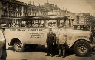 Kobenhavns Rundfart, H. Hansen & Son / Copenhagen Sightseeing automobile, autobus, photo