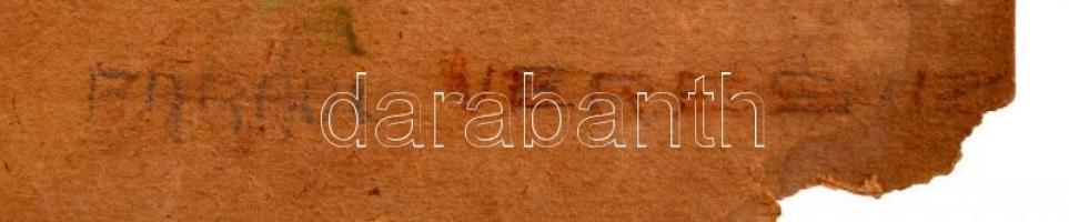 Veres Izabella (1884-1968): Vizsla. Pasztell, papír, jelzett, apró folttal és szakadással, 40×32 cm