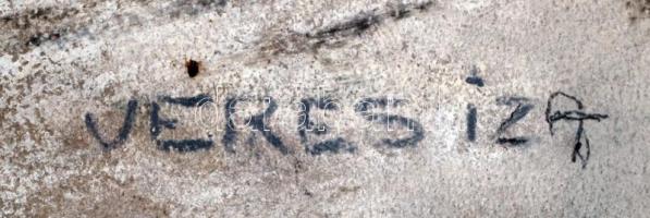 Veres Izabella (1884-1968): Önarckép. Pasztell, papír, jelzett, apró folttal és szakadással, 55×44 c...