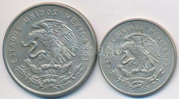 Mexikó 1950. 25c Ag + 50c Ag T:2,2-
Mexico 1950. 25 Centavos Ag + 50 Centavos Ag C:XF,VF