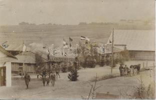 Zolochiv, K.u.k. Verköstigungs Station, WWI Military, photo (EK)