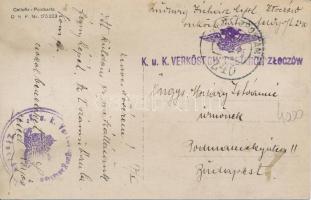 Zolochiv, K.u.k. Verköstigungs Station, WWI Military, photo (EK)