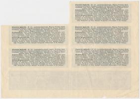 Budapest 1925. "Magyar Királyság 5%-kal kamatozó Járadékkölcsön Államadóssági Kötvény" 500...