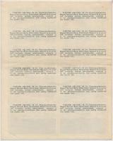 Budapest 1942. "A Magyar Királyság 3%-kal Kamatozó Törlesztéses Államadóssága" kötvény 25P...