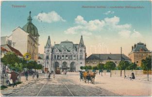 Temesvár, Józsefvárosi Indóház / railway station (EK)