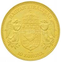 1911KB 10K Au "Ferenc József" (3.39g/0.900) T:2,2- kis ph.
Hungary 1911. 10 Korona Au &quo...