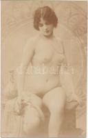 Erotic art postcard, photo