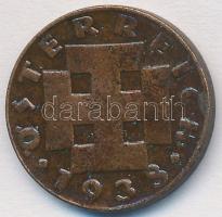 Ausztria 1938. 2gr Br, lakkozott T:2-,3
Austria 1938. 2 Groschen, lacquered C:VF,F