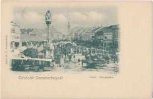 Szombathely, Fő tér, piac