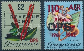 2 diff. official stamps, 2 db Hivatalos bélyeg