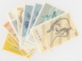 Litvánia 1991-1993. 0,10T-500T (11x) T:I-III
Latvia 1991-1993. 0,10 Talonas - 500 Talonas (11x) C:UN...