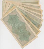 Németország / Weimari Köztársaság 1922. 1000M (8x) klf vízjelek T:III
Germany / Weimar Republic 1922...