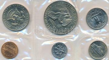 Amerikai Egyesült Államok 1978. 1c-1$ (6xklf) forgalmi sor szettben T:1,2
USA 1978. 1 Cent - 1 Dolla...
