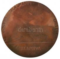 DN "Az Országos Találmányi Hivatal Emlékérme" nagyméretű Br plakett eredeti dísztokban (13...