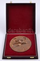 DN "Az Országos Találmányi Hivatal Emlékérme" nagyméretű Br plakett eredeti dísztokban (13...