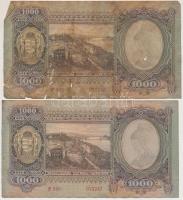 1943. 1000P (4x) sorszámkövetők T:I-,II,III