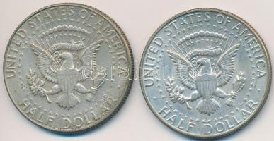 Amerikai Egyesült Államok 1965. 1/2$ Ag "Kennedy" (2x) T:2,2-
USA 1965. 1/2 Dollar Ag &quo...