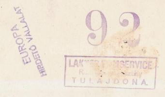 cca 1940 Karády Katalin (1910-1990) aláírása egy őt ábrázoló fotón(Balogh Film), 28x19 cm