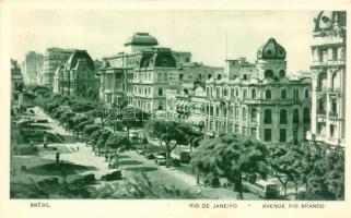 Rio de Janeiro, Avenue Rio Branco, automobiles