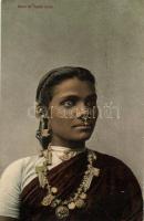 Head of Tamil Lady (wet damage)