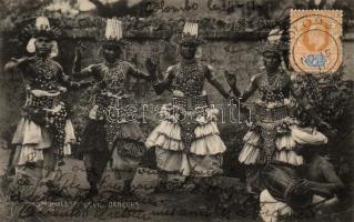 Singhalese devil dancers (Rb)