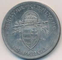 1938. 5P Ag "Szent István" T:2 kis ph.
Adamo P8.1