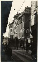 Brescia, Via X Giornate, Portici Granarolo, Pasticceria / street, gate, pastry shop