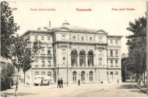 Temesvár, Ferenc József színház / theatre (EK)