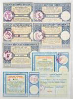 38db klf nemzetközi válaszdíjszelvény albumban T:I-III
38pcs of diff international reply coupons in ...