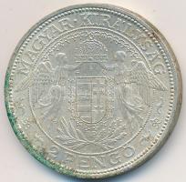 1938. 2P Ag Madonna T:2- kis patina Adamo P7