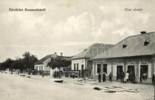 Dunamócs, utca, üzlet / street, shop