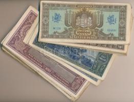 150db-os vegyes magyar pengő bankjegy tétel T:vegyes