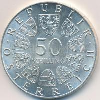 Ausztria 1972. 50Sch Ag "350 éves a Salzburgi Egyetem" T:2 
Austria 1972. 50 Schilling Ag ...