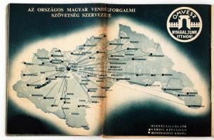 1943 OMVESZ Általános Ismertető Magyarország üdülési, nyaralási és sportolási lehetőségeiről. Kiadja...