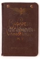 1917 A Budapesti Villamos Városi Vasút RT. által kiadott fényképes bérletjegy