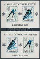 1968 Téli olimpia blokksor Mi 11-12 A