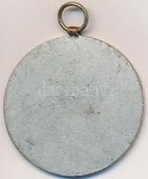 ~1930. "Budapest Székesfővárosi Levente Egyesületek" ezüstözött Br díjérem mellszalag nélk...