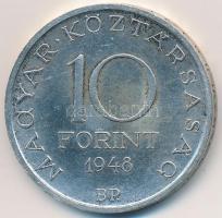 1948. 10Ft Ag "Széchenyi" T:2- polírozott
Adamo EM2