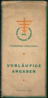 1937 Előzetes adatok a hollandiai jamboree-ról, német nyelvű tájékoztató füzet, 21p / 1937 Jamboree Nederland, Vorläufige Angaben, 21p / 1937 Jamboree prospectus