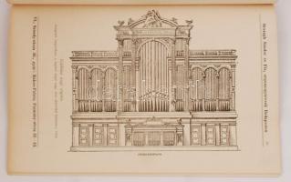 cca 1890-1900 Bp. VI. Országh Sándor és Fia Cs. és Kir. Udvari Műorgona Gyárosok részletes katalógus...