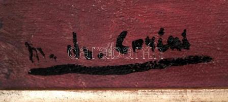 Corini Margit (1897-1982): Virágcsendélet. Olaj, vászon, jelzett, keretben, 80×60 cm