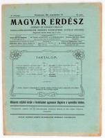 1911 Rimabánya, A Magyar Erdész, erdészeti és vadászati szaklap, Borsod-Gömör-Heves megyék Erdészeti Egyesületének hivatalos közlönyének XI. évfolyamának 18. száma