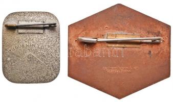 Svájc 1930. "Fasnacht 1930" Baselben tartott karnevál Br jelvénye. Szign.: Huguenin Freres...