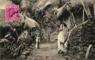 Colombo, Cotta, Native huts, folklore