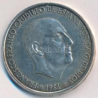 Spanyolország 1966. 100P Ag "Caudillo" T:2
Spain 1966. 100 Pesetas Ag "Caudillo"...
