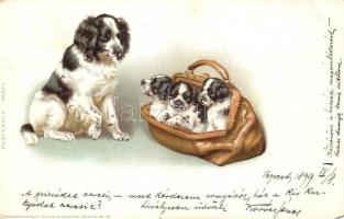 1899 Dogs litho (EM)